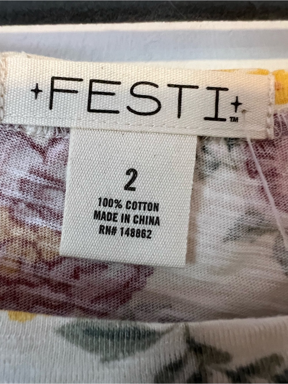Torrid Festi Smocked Floral Tee NWT - Picture 10 of 10